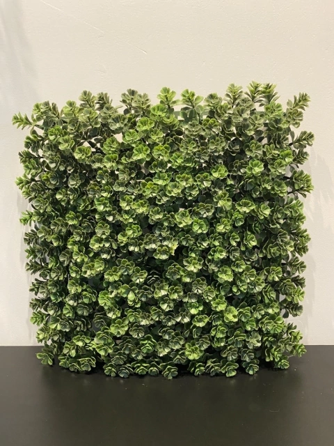 Placa de suculenta artificial 28x28x4cm