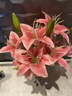 Buquê Lírio Artificial 35cm