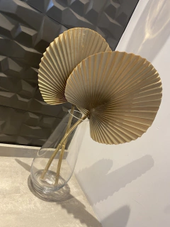 Folha de Latânia artificial - 55cm - Cristal Garden