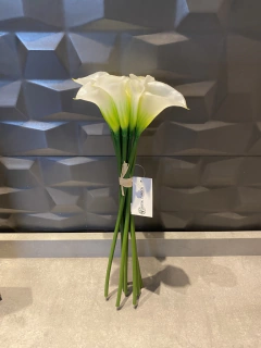 Imagem do Buque Copo de Leite artificial 33cm