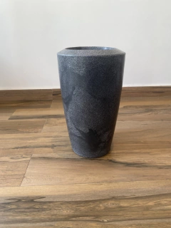 Vaso De Polietileno 46x25 cm Grafite - comprar online