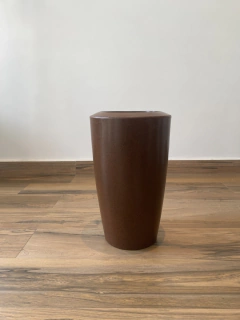 Vaso De Polietileno 46x25 cm Ferrugem