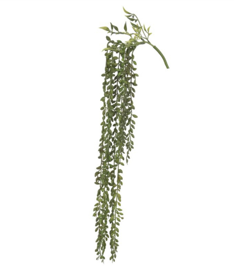 Suculenta pendente artificial (verde) 74cm