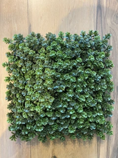 Placa de suculenta artificial 28x28x4cm - loja online