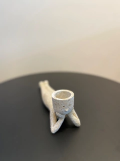 Vaso Pessoa Em Poliresina 26x9x8cm - Cristal Garden