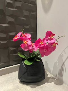 Arranjo Orquidea permanente- 30cm - Cristal Garden