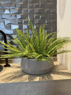 Arranjo samambaia permanente 38cm - loja online