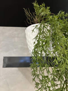 Arranjo artificial pendente 85cm - Cristal Garden
