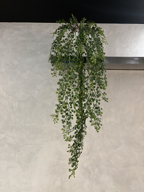 Arranjo artificial folhagem pendente 85cm