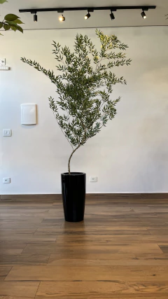 Bambu mosso artificial 2,10 metros levemente curvado para direita - comprar online