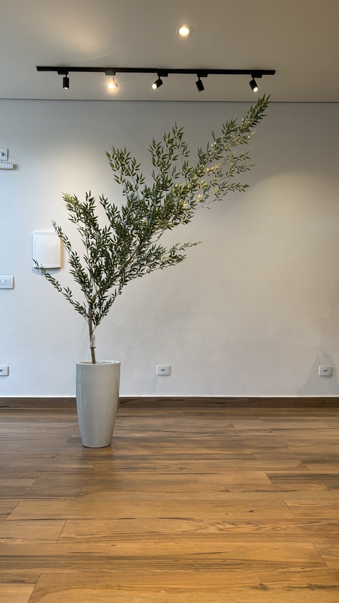 Bambu mosso artificial 2,00 metros curvado para direita - comprar online