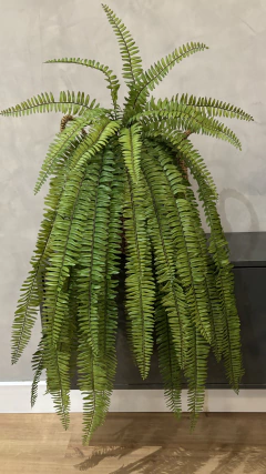 arranjo de parede samambaia de parede 100cm - comprar online