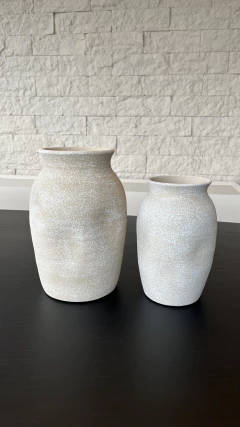 Conjunto de Vasos Decorativos Cerâmica na internet