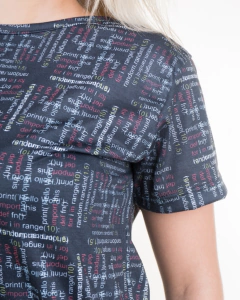 Black Python T-Shirt en internet