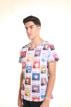 Coffee Menu T-Shirt - comprar online
