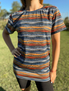 Ethnic Blue T-Shirt