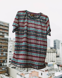 Green Mosaic T-Shirt - comprar online