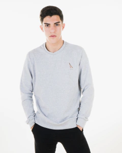 Buzo Gris Melange - comprar online