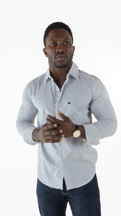 Holmes Black Stripes (Slim Fit) - comprar online