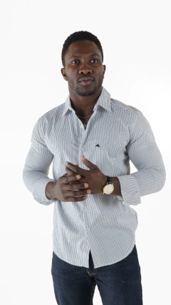 Holmes Black Stripes (Slim Fit) - comprar online