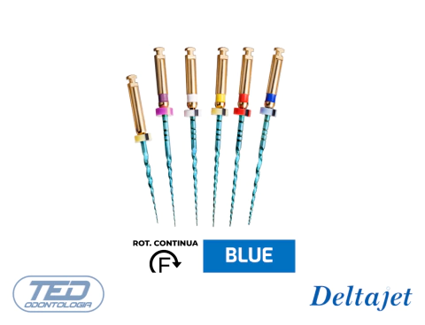 Limas Rotatorias U Blue SX-F3 25mm x 6u Deltajet - comprar online