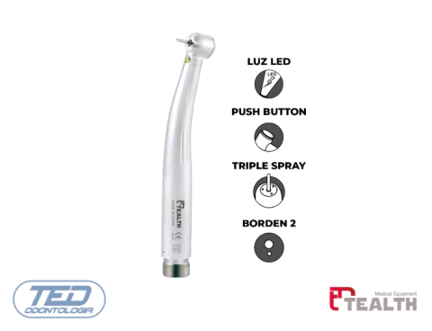 Turbina LED Push Button Triple Spray 2300PL-B2 (CK-18-B2) Tealth - comprar online