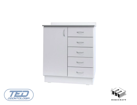 Mueble Odontológico de 2 Cuerpos Mobicraft - comprar online