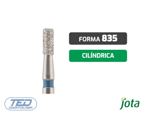 Piedra Diamantada Cilíndrica FG835 Jota