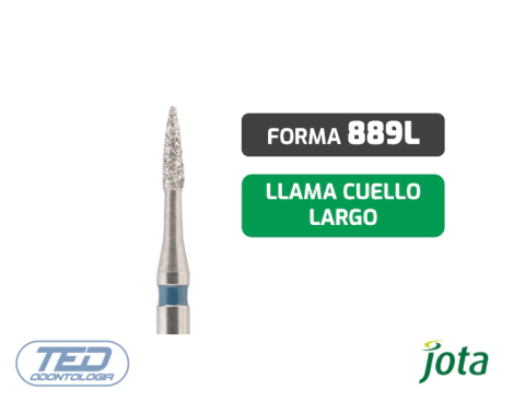 Piedra Diamantada Llama Cuello Largo FG889L