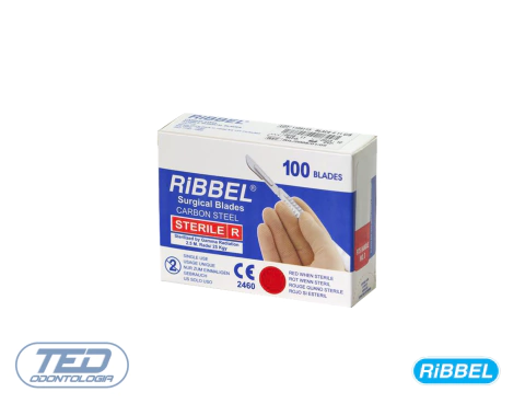 Hoja de Bisturi x 100u Ribbel - comprar online
