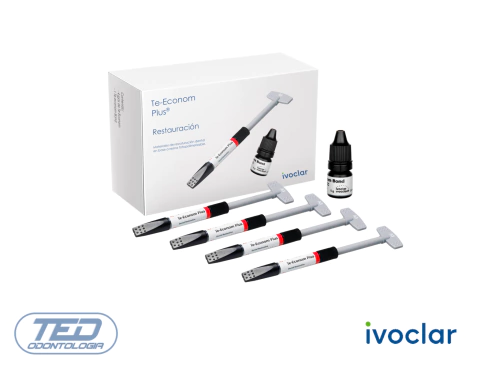 KIT Composite TE-ECONOM PLUS 4 jer x 4gr + Adhesivo Ivoclar - comprar online