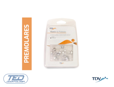 Matrices Preformadas Poliester x 20u - Premolares - TDV