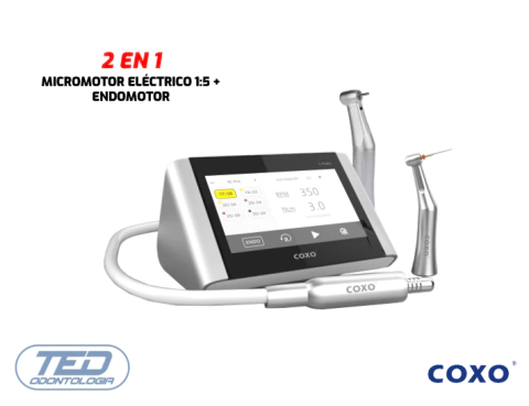 Micromotor C-PUMA MASTER LED (2en1) 1:5 + EndoMotor Coxo