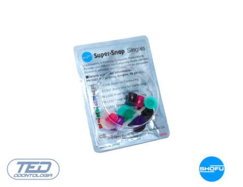 Kit de Discos p/Composite SUPER SNAP Singles Kit x 8u Shofu