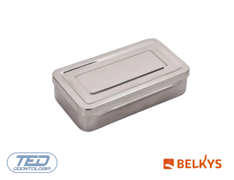Caja de Acero Inox. Lisa Belkys - comprar online