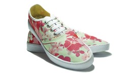Floral coral - Tenis Rooster al Horno | ZAPATOS 100% COLOMBIANOS