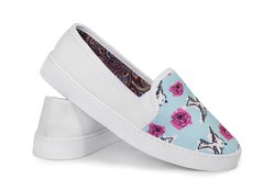 Slip On Birds and Roses - tienda online