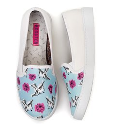 Slip On Birds and Roses en internet