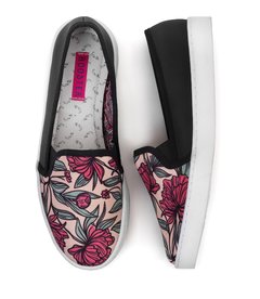 Slip On Flowers Drawn - comprar online