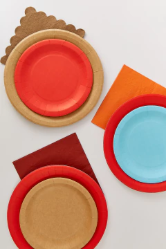 PLATOS PAPER KRAFT - comprar online