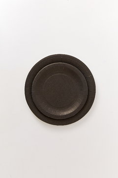 PLATOS NEGROS X8 - Papelera avellaneda