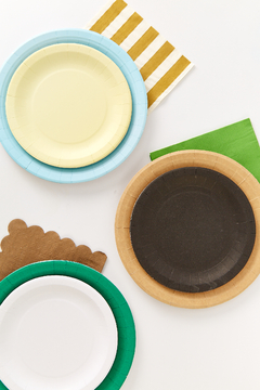 PLATOS VERDE X8 - comprar online