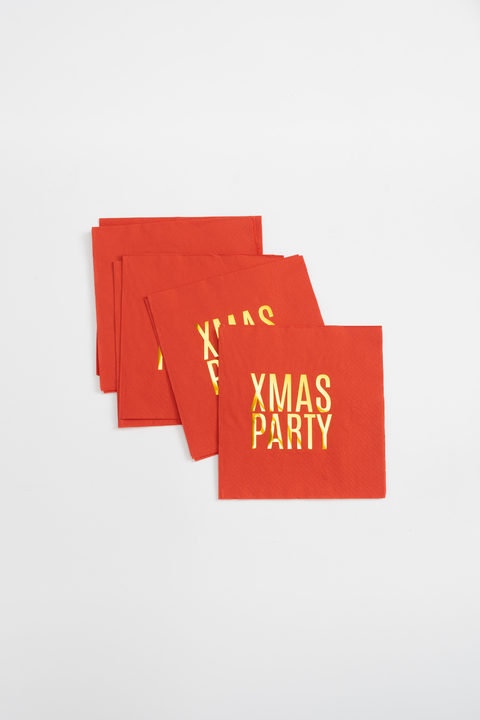 SERVILLETAS NAVIDAD x10u