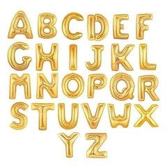 LETRAS ORO 40CM - comprar online