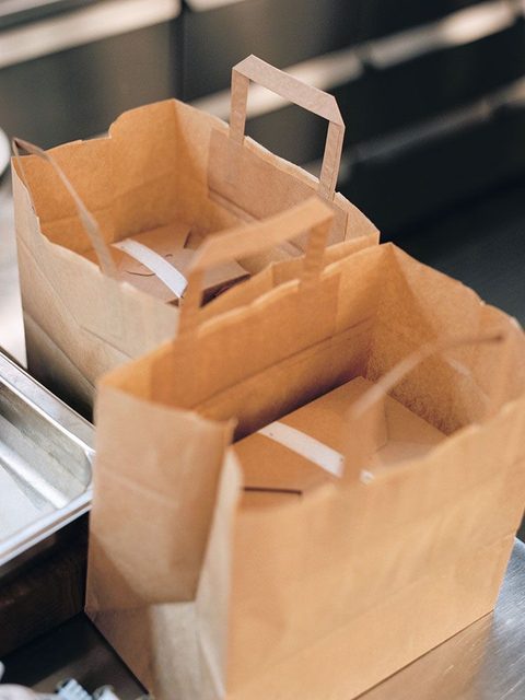 BOLSAS KRAFT FUELLE ANCHO x10 - comprar online