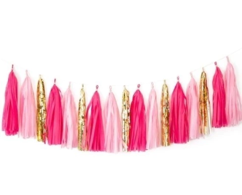 guirnalda de flecos amor