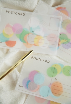 Postal confetti x1 - tienda online