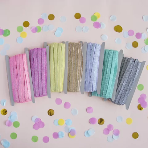 Elasticos shiny x 10 metros - comprar online