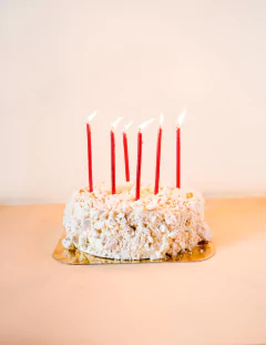 VELAS ROJAS x6