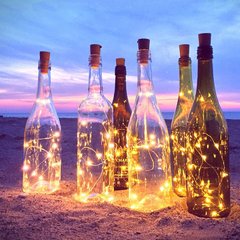 Corcho con luz led - Papelera avellaneda